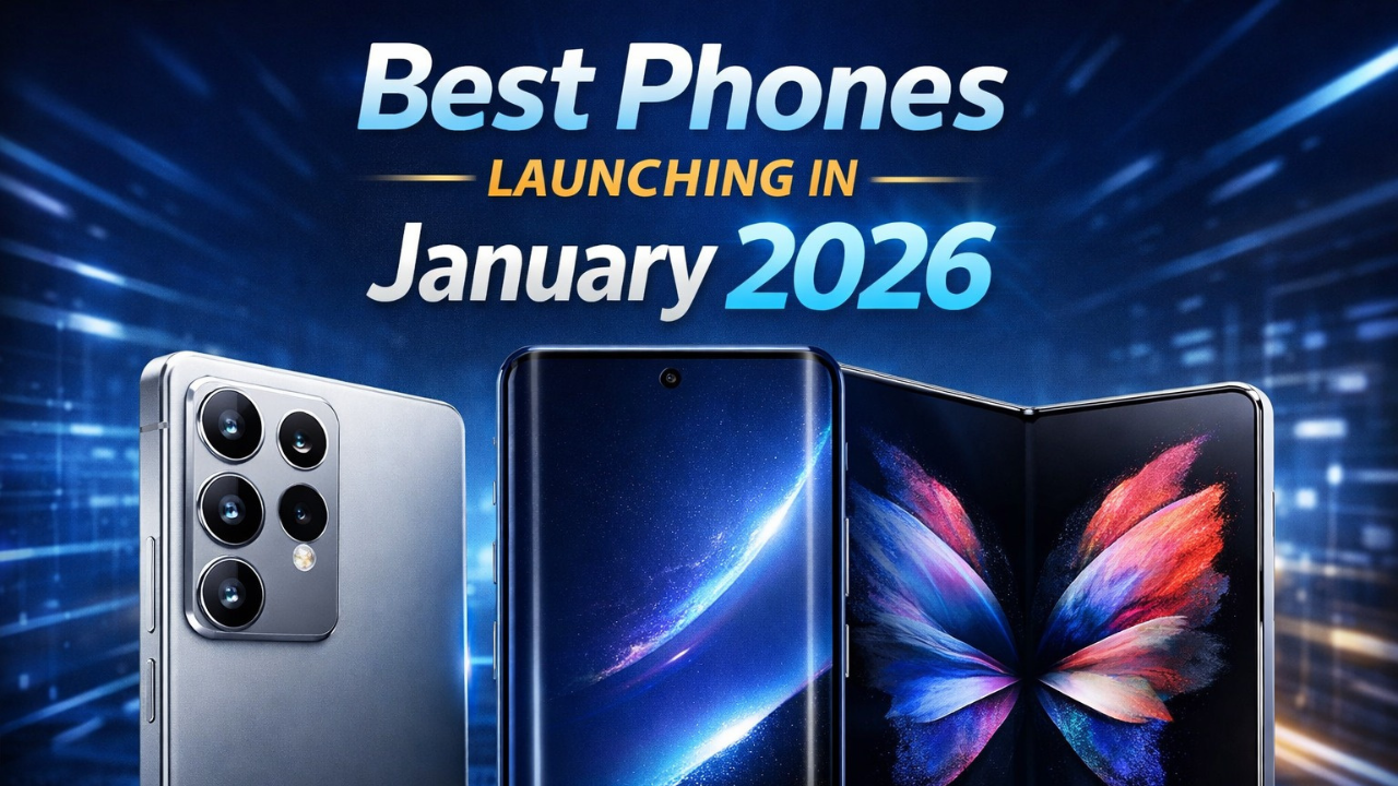 Explore the best smartphones launching in January 2026. 
